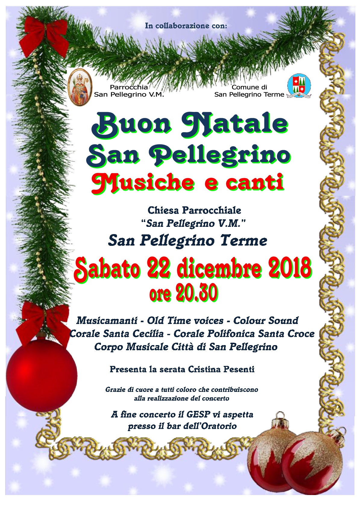 Canto Buon Natale.Buon Natale San Pellegrino